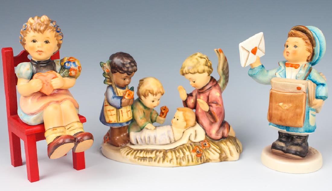 GOEBEL HUMMEL PORCELAIN FIGURINES TMK 7 LOT OF 3 (1 of 3)