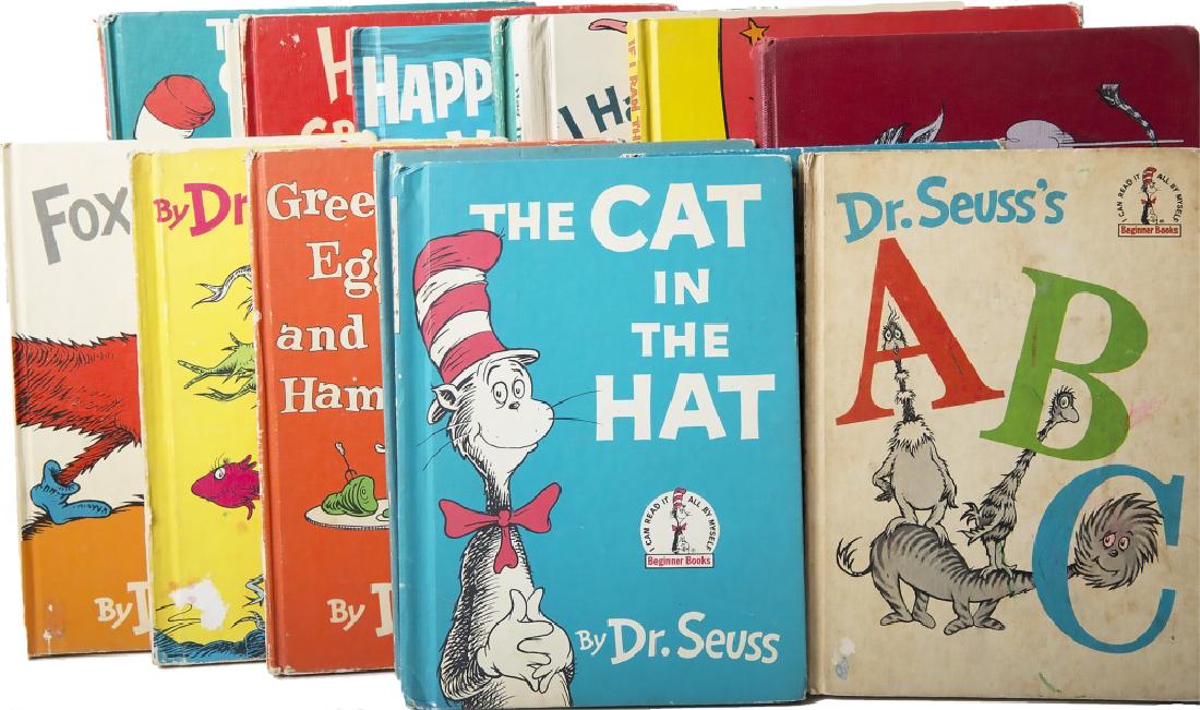 DR SEUSS FIRST EDITION CHILDRENS BOOKS - LOT OF 16 (1 of 6)