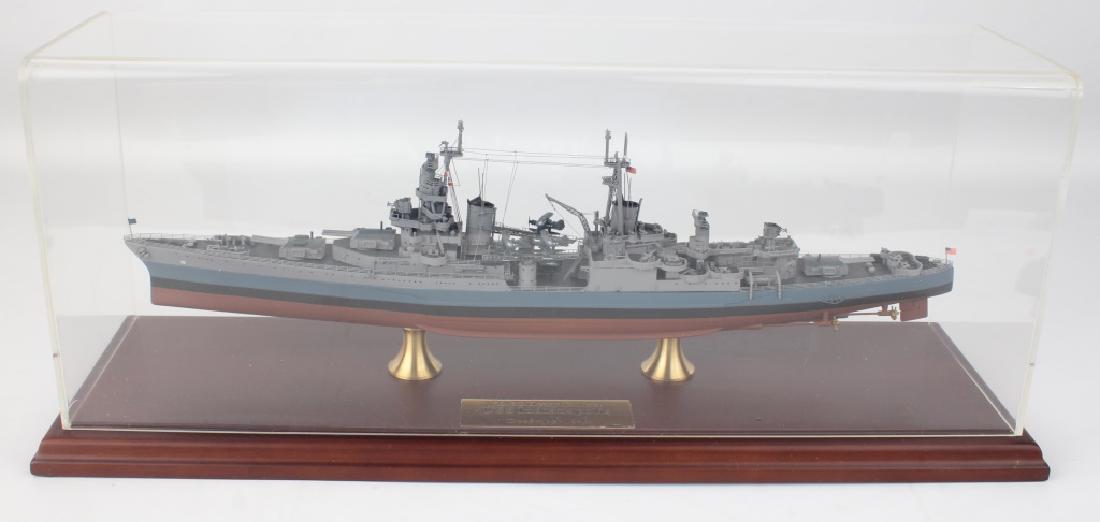 VINTAGE MODEL HEAVY CRUISER CA-35 USS INDIANAPOLIS (1 of 3)
