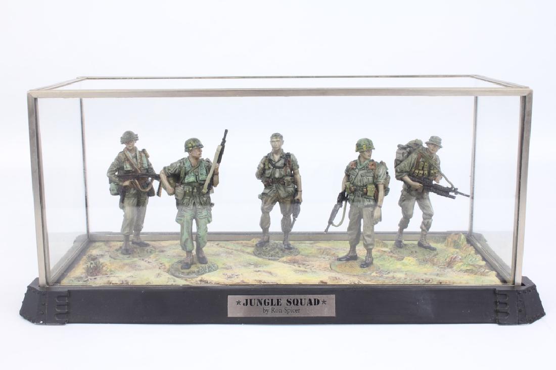 VINTAGE SCALE MODEL VIETNAM JUNGLE SQUAD (1 of 5)