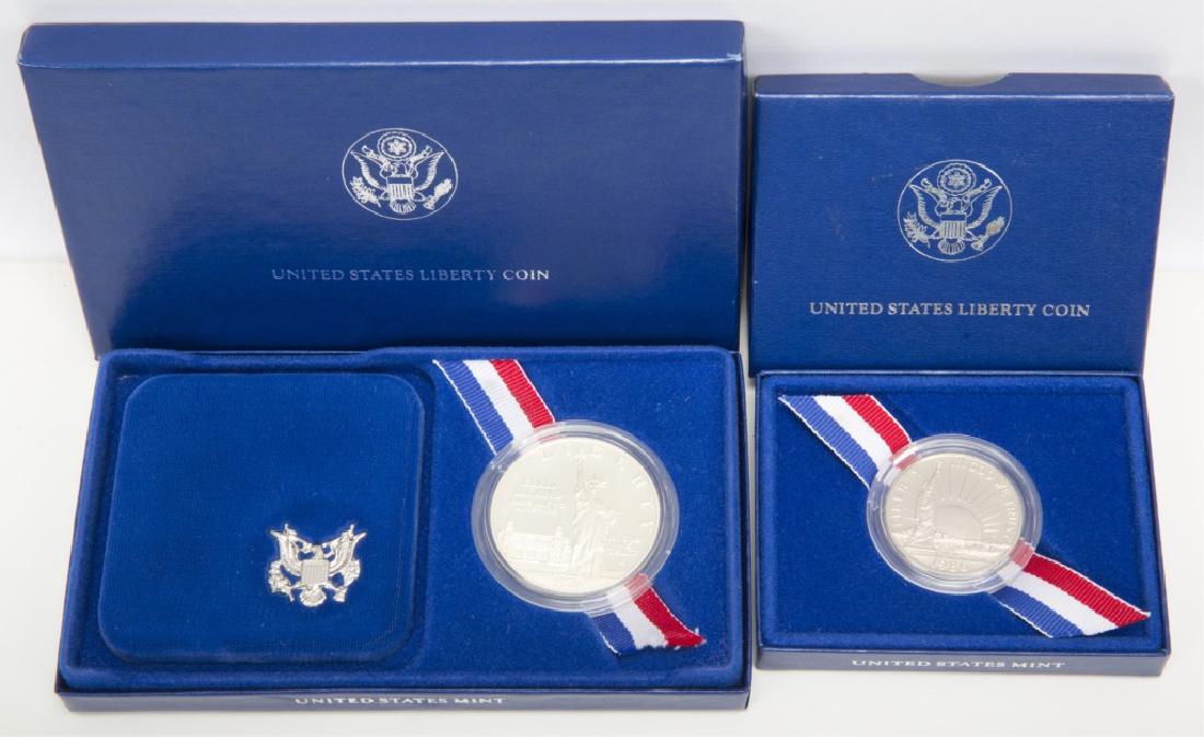 US SILVER 1986 ELLIS ISLAND COMMEMORATIVE SETS (1 of 3)