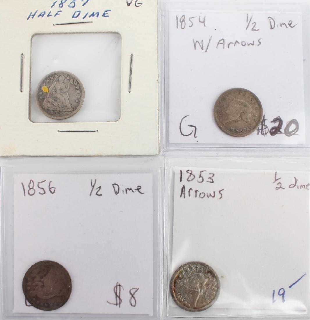 HALF DIMES LOT OF FOUR (1 of 3)