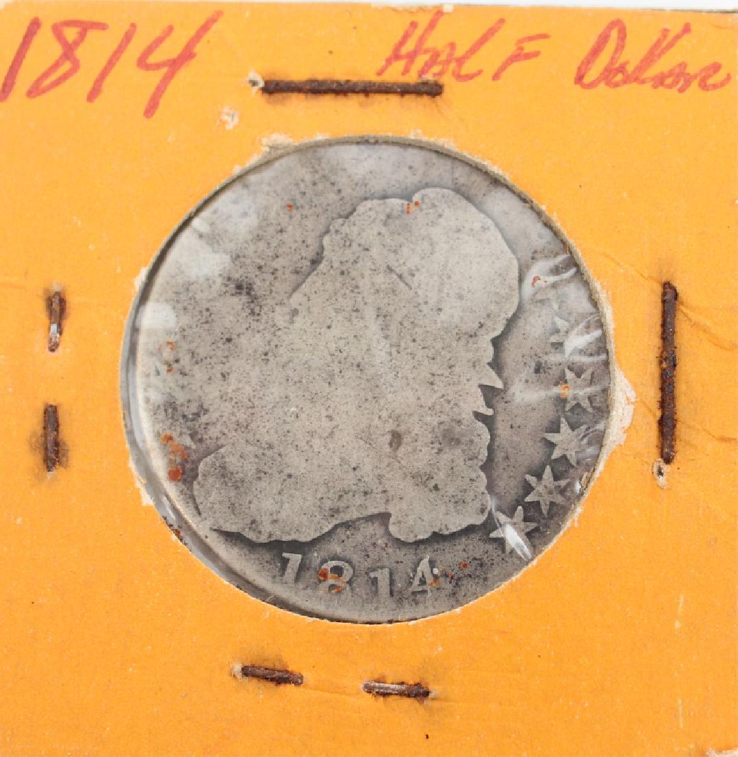 1814 BUST HALF DOLLAR (1 of 2)