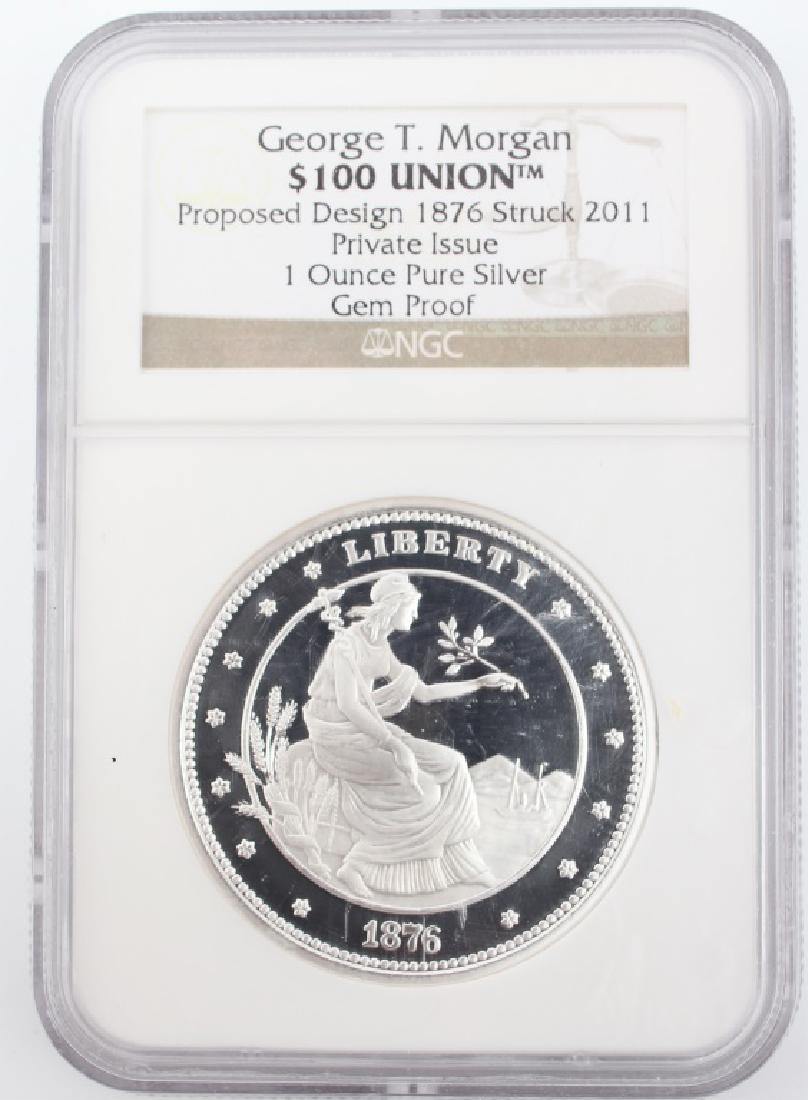 $100 DOLLAR UNION 1876 COIN (1 of 3)