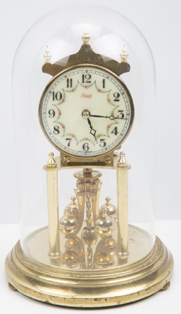 KUNDO GERMAN BRASS GLASS DOME CLOCK Sep 20, 2018 Florida Estate