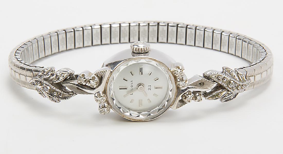 Bulova la petite 23 jewels fashioned store in diamonds