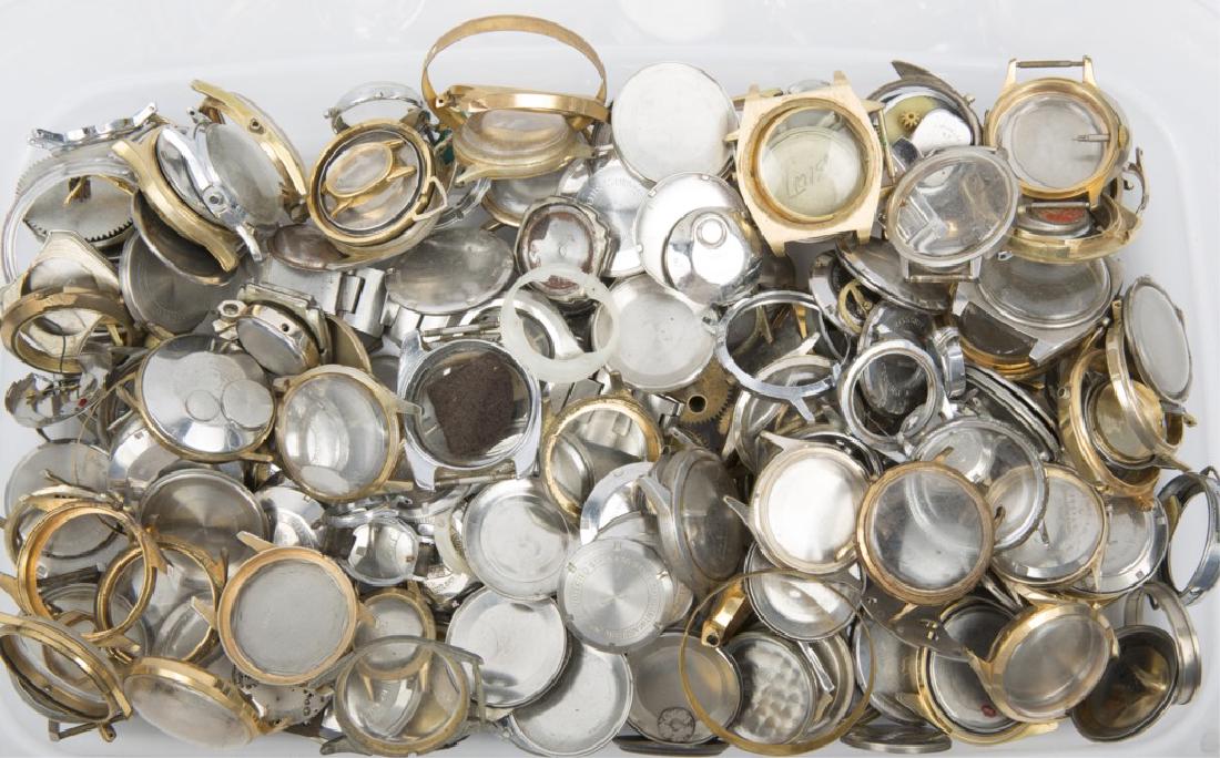 LARGE MEN`S LADIES WRISTWATCH CASE LOT -- 3LBS (1 of 5)