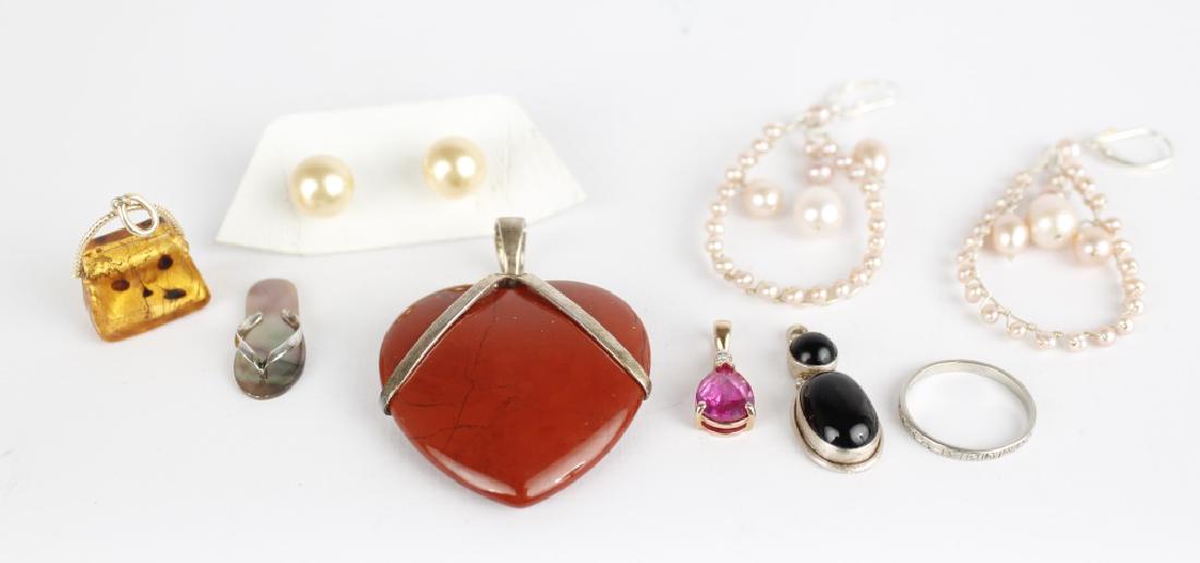 STERLING SILVER EARRINGS AND PENDANTS (1 of 2)