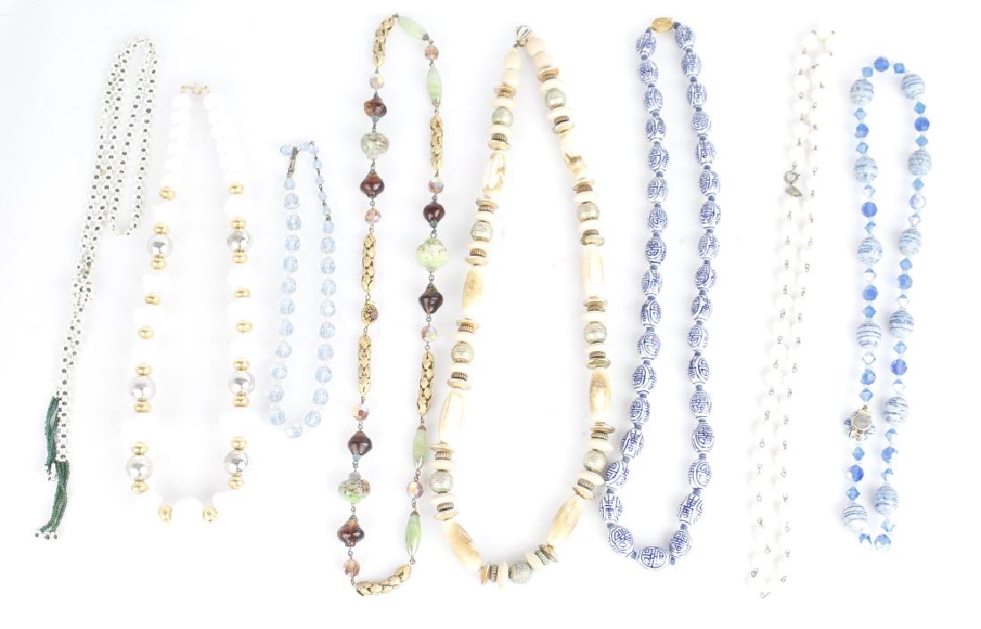 BEADED COSTUME NECKLACES (1 of 3)