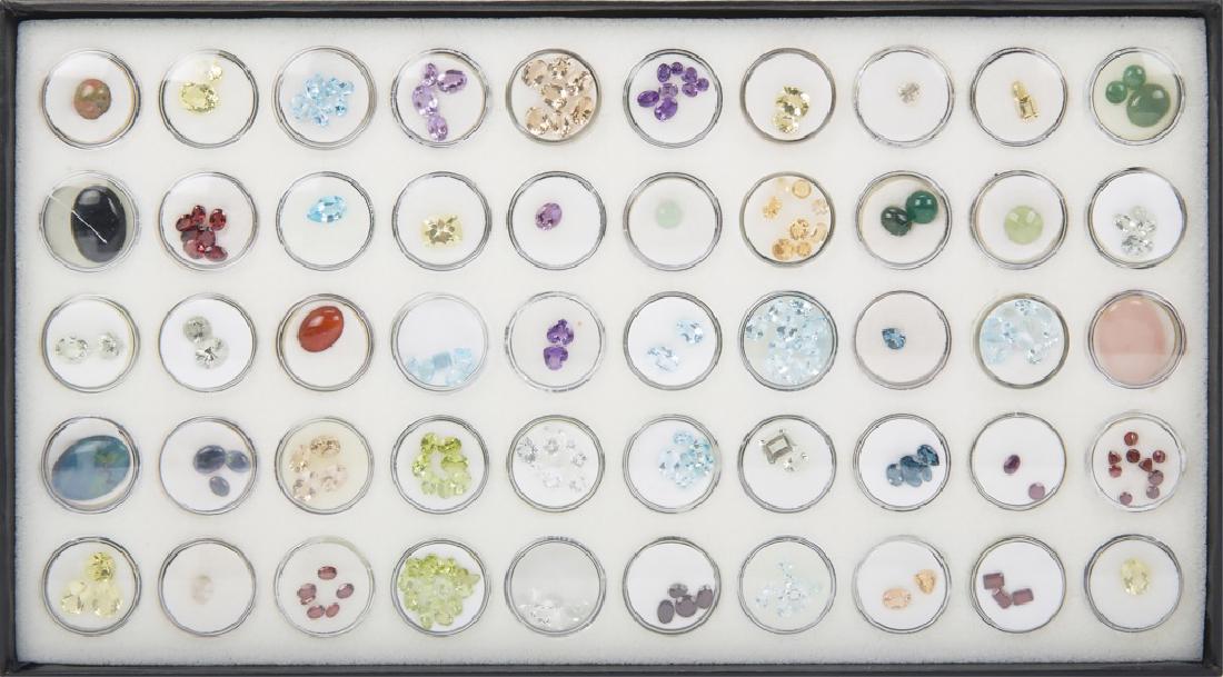 LOOSE SEMI PRECIOUS GEM LOT -DEALER COLLECTION (1 of 6)