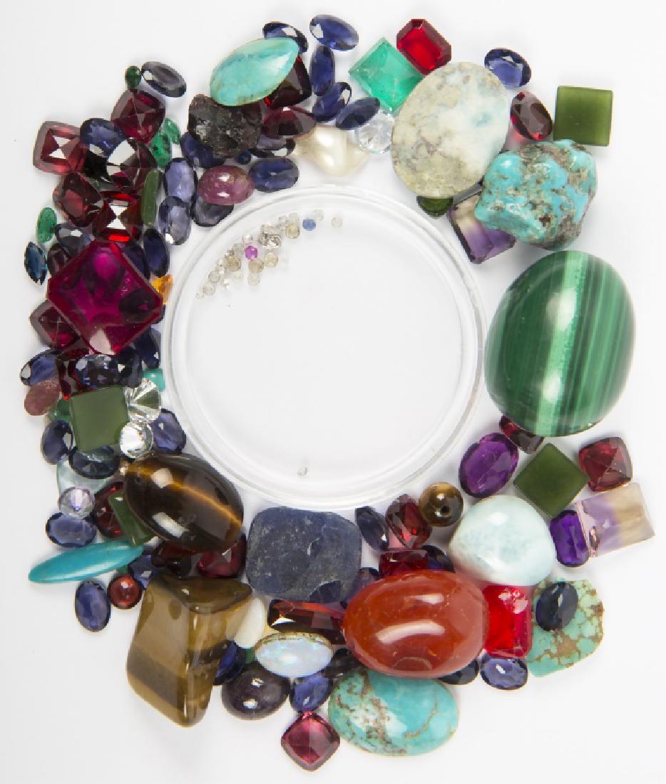 DEALERS LOT GEMSTONES - DIAMOND, RUBY, EMERALD (1 of 2)