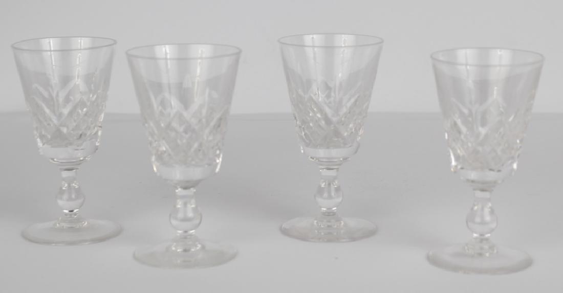 STUART CRYSTAL PORT/ SHERRY GLASSES LOT OF 4: STUART CRYSTAL PORT/ SHERRY GLASSES LOT OF 4 Four Stuart Crystal Canterbury pattern Port/Sherry Glasses. Stamped "Stuart England" on bottom. Size: 4" Shipping / Pickup: We Can Ship This Item Condition