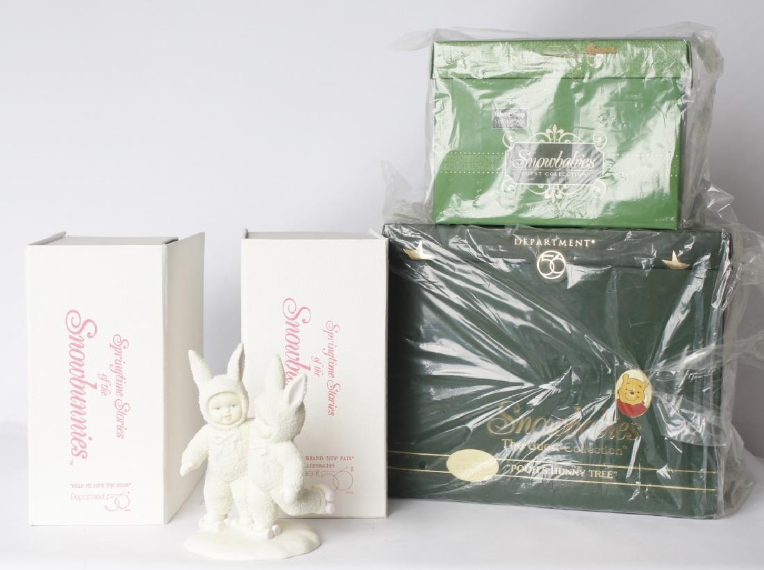 DEPARTMENT 56 SNOWBABIES & SPRINGTIME SNOWBUNNIES (1 of 3)
