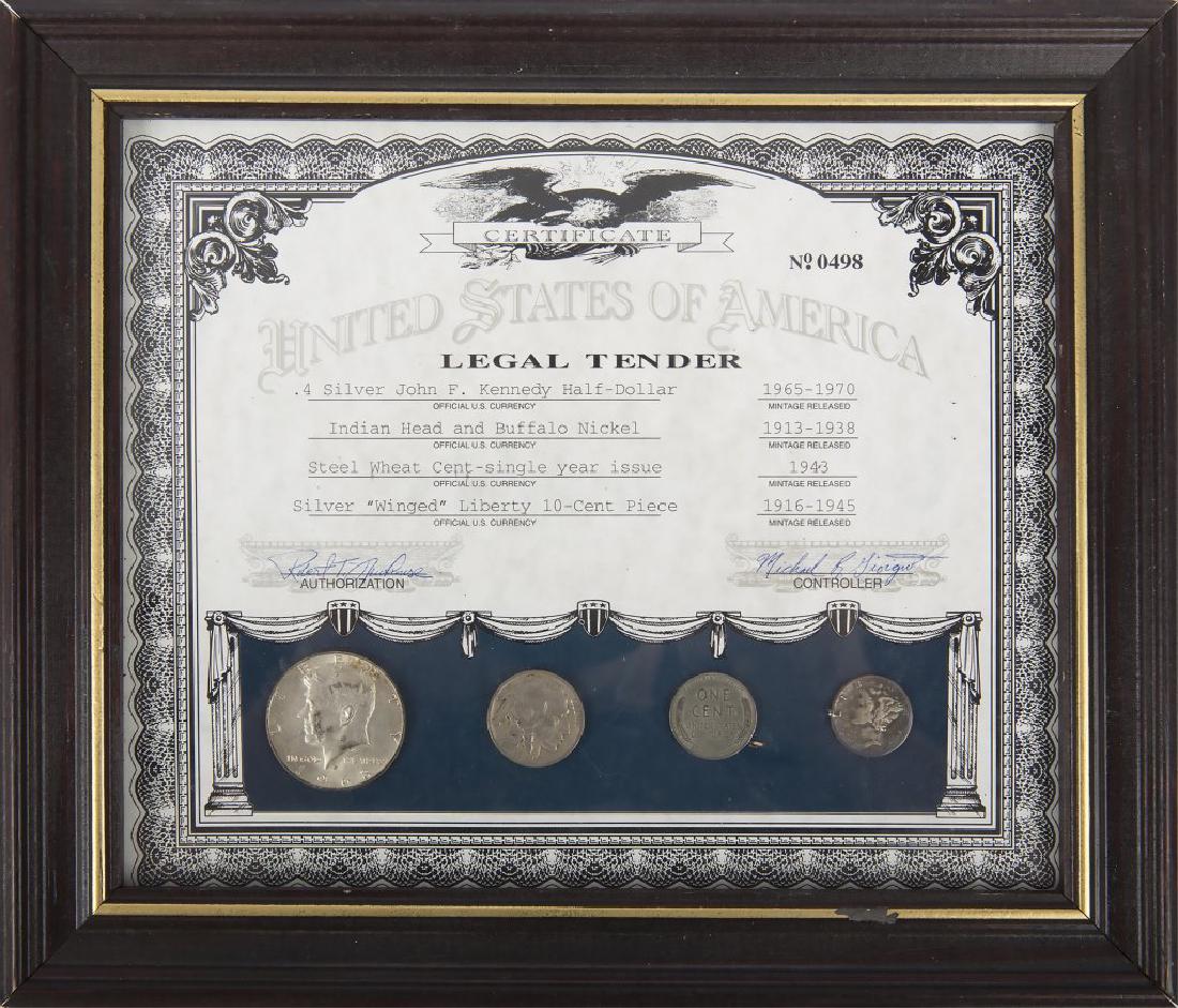 UNITED STATES LEGAL TENDER SILVER COIN SET