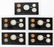 US MINT SILVER PROOF SET 1994 - LOT OF 5 - 2