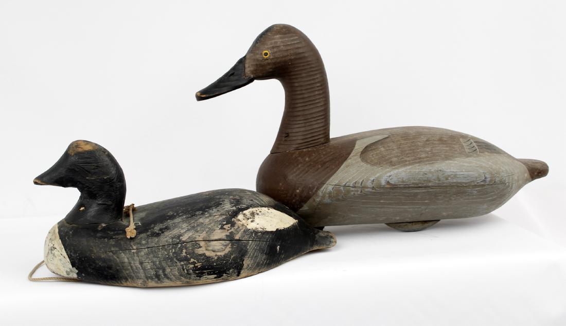 WOOD DUCK DECOYS - LOT OF TWO (1 of 2)