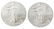 2013 US SILVER EAGLE ONE OZ. SILVER COINS LOT OF 2