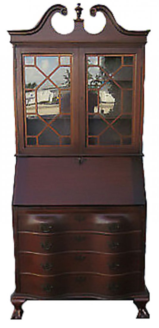 American Curio Secretary Desk By Maddox Tables Mar 09 2019