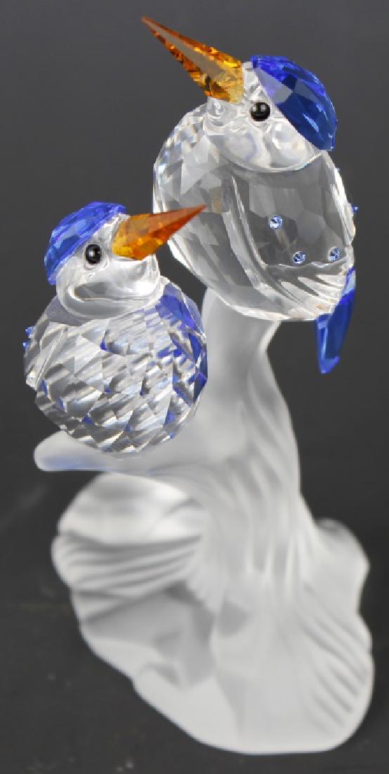 SWAROVSKI CRYSTAL BIRDS FIGURINE