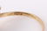 14K YELLOW GOLD DIAMOND & BLUE TOPAZ LADIES RING - 3