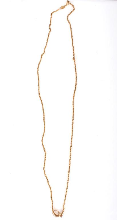 14K YELLOW GOLD LADIES CHAIN NECKLACE (1 of 4)