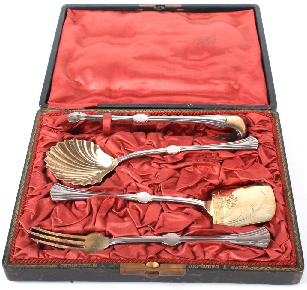 CHRISTOFLE ORFEVRES A PARIS CUTLERY SET (1 of 3)