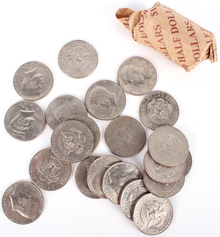 BICENTENNIAL HALF DOLLARS & 1989 HALF DOLLARS (1 of 2)