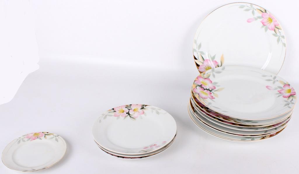 NORITAKE AZALEA PATTERN PORCELAIN CHINA (21) (1 of 4)