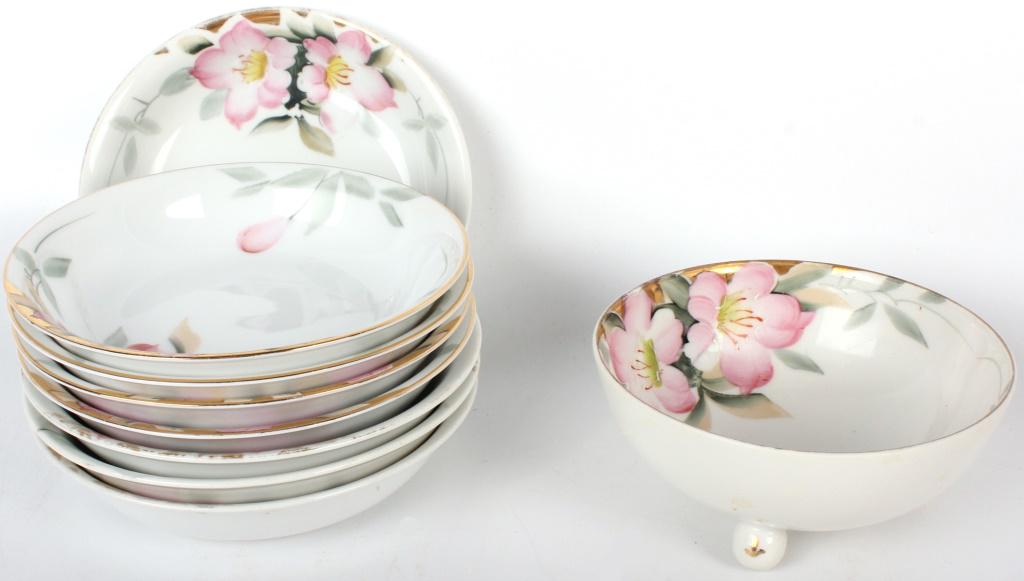 NORITAKE AZALEA PATTERN PORCELAIN CHINA (9) (1 of 3)