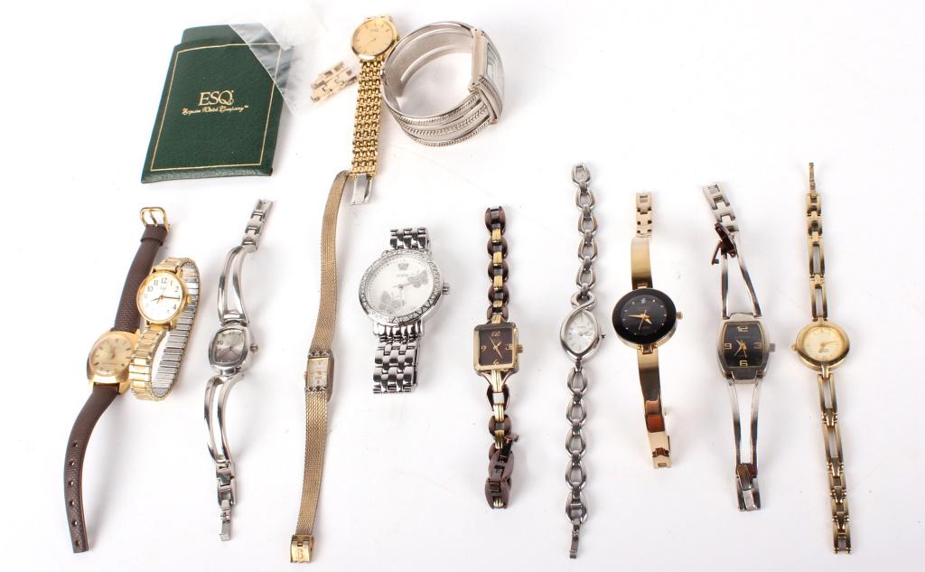 ASSORTED LADIES WRISTWATCHES - LOT OF 11 (1 of 7)