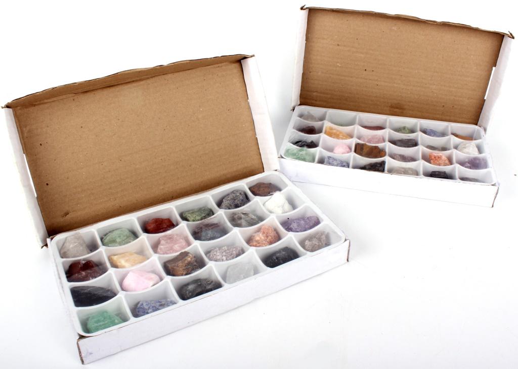 RAW CRYSTAL  AND STONE COLLECTION - LOT OF 48 (1 of 3)