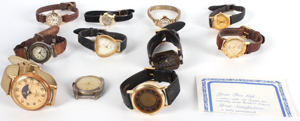 ASSORTED LADIES WRISTWATCHES - LOT OF 11 (1 of 6)