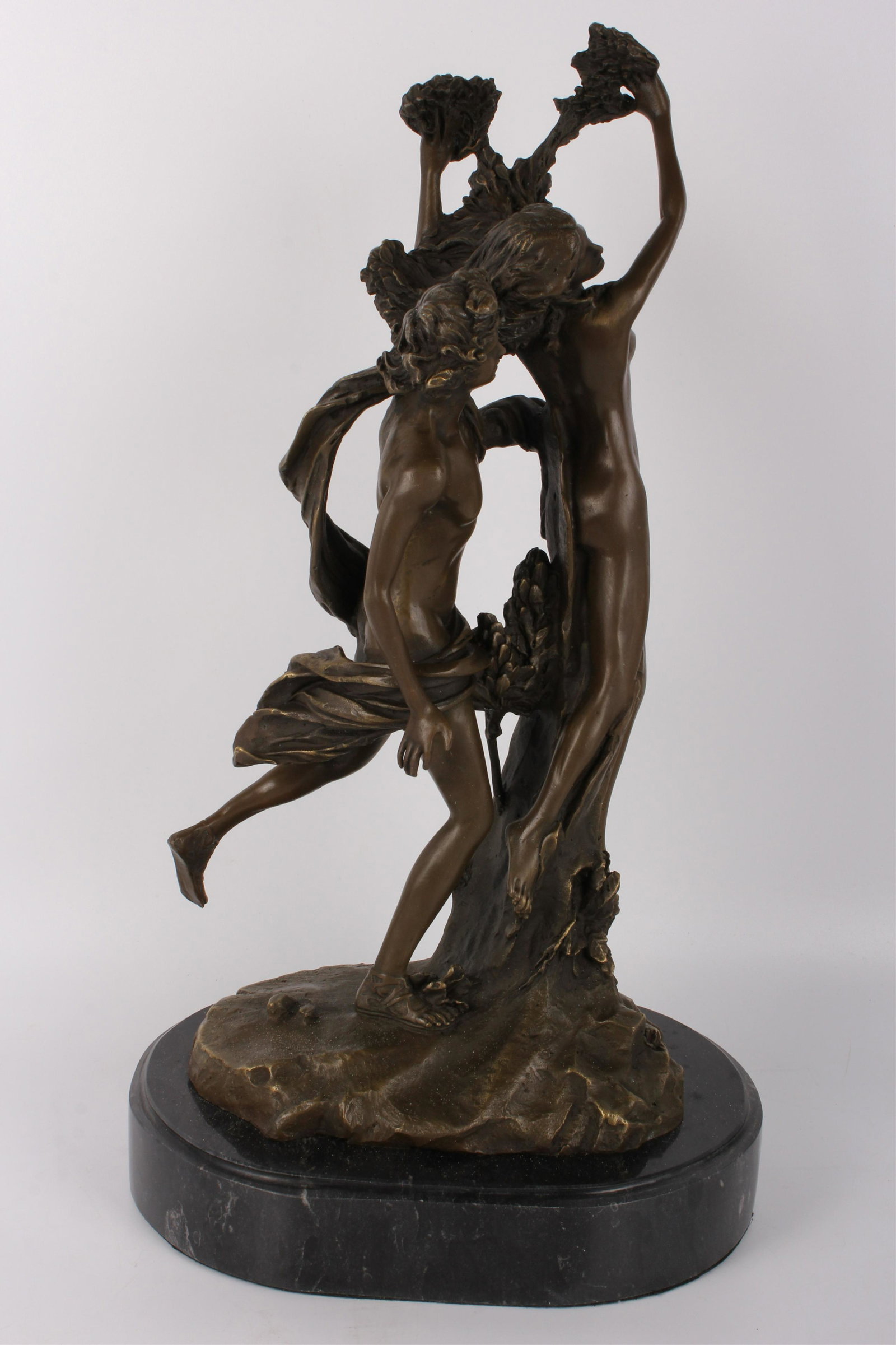 BERNINI REPRODUCED BRONZE STATUE APOLLO & DAPHNE (1 of 5)