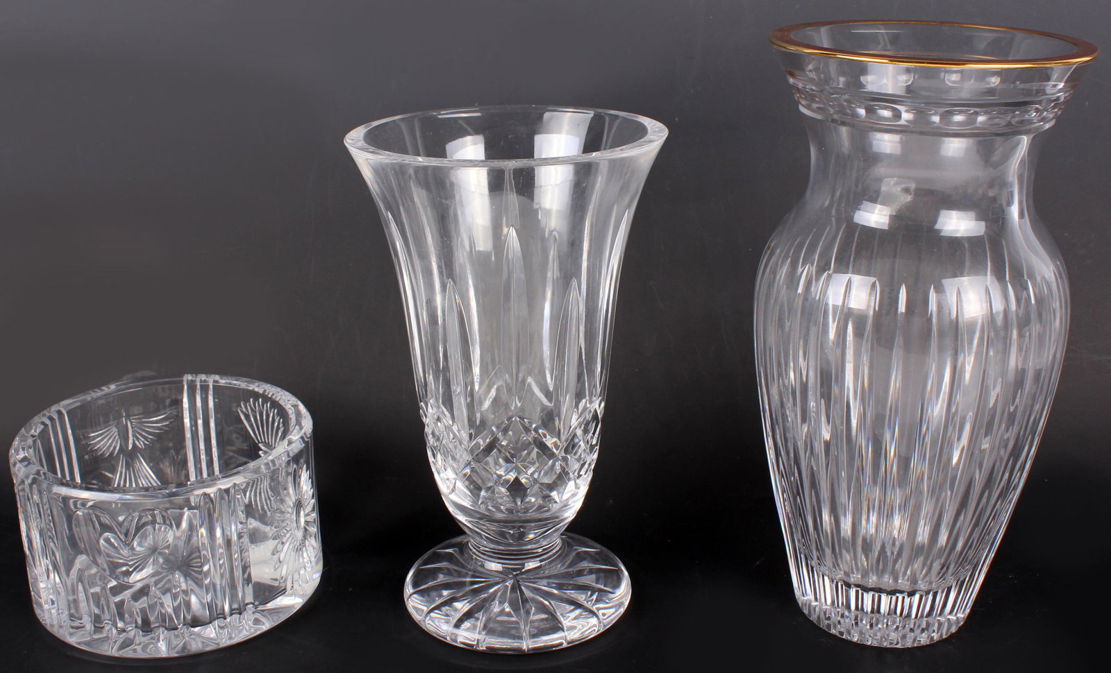 WATERFORD CRYSTAL VASES- LOT OF 2 (1 of 5)