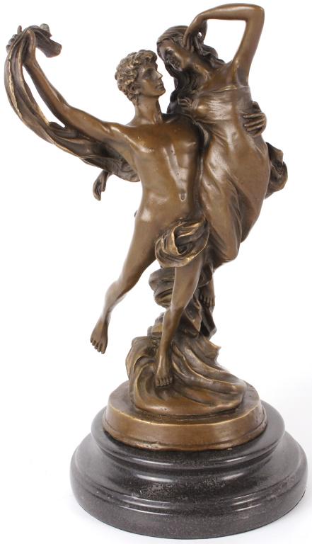 CUPID PHYCHE EROS/APHRODITE VENUS BRONZE STATUE (1 of 7)