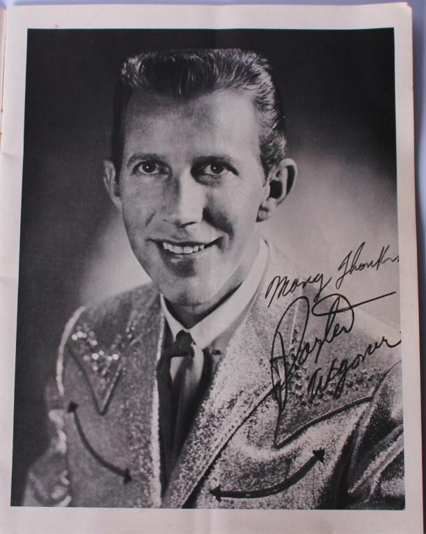 PORTER WAGONER SHOW PORTFOLIO WITH SIGNATURES (1 of 5)
