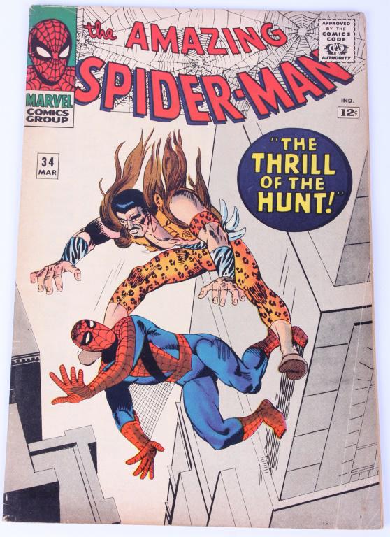 AMAZING SPIDERMAN #34 - 2ND GWEN STACEY & OSBORNE (1 of 4)