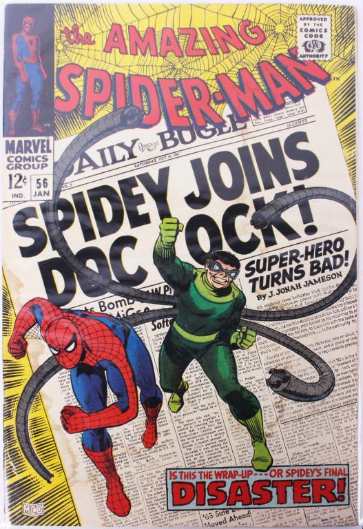 THE AMAZING SPIDER-MAN #56 GRADED 2.0 COMIC BOOK (1 of 1)