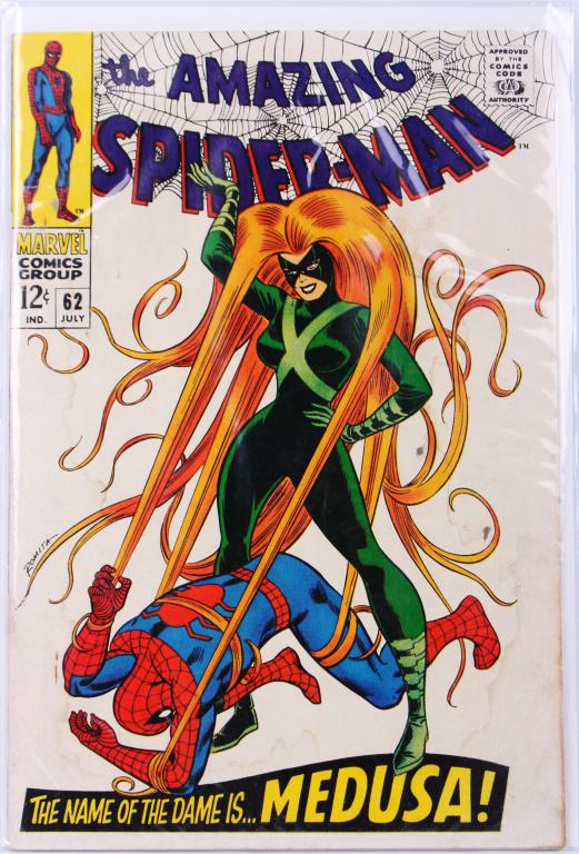 THE AMAZING SPIDER-MAN #62 MEDUSA GRADED 3.0 (1 of 1)