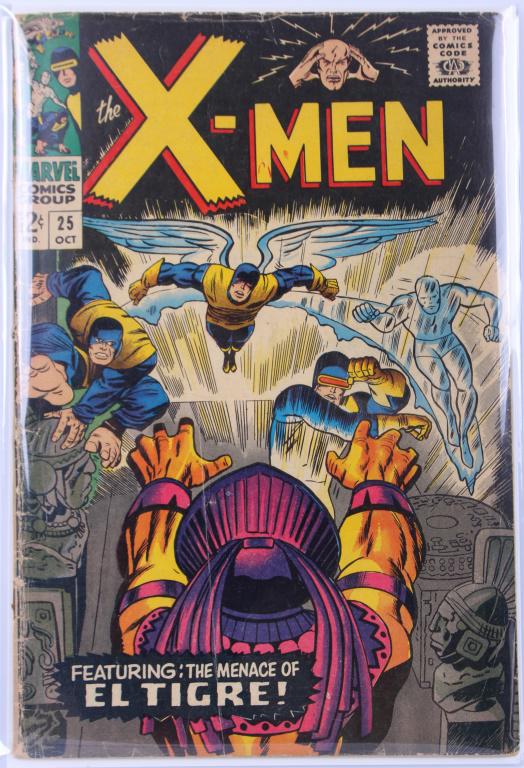 THE X-MEN #25 1ST APP OF EL TIGRE GRADED 2.5 COMIC (1 of 5)
