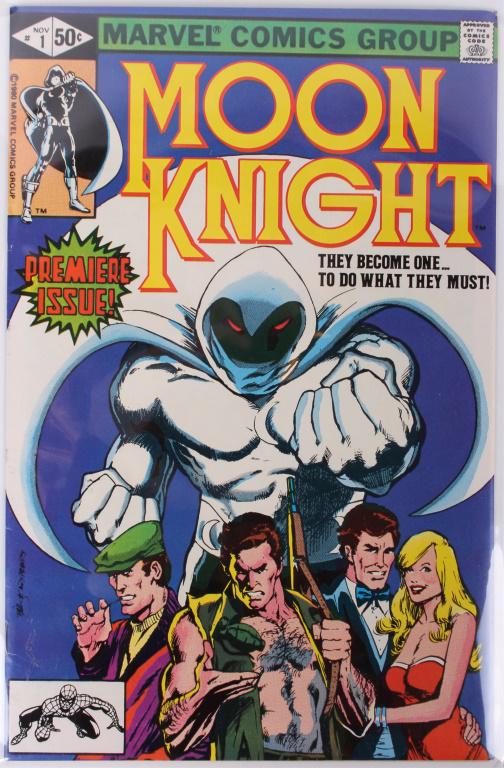 MOON KNIGHT #1 PREMIERE ISSUE GRADED 9.0 COMIC (1 of 2)