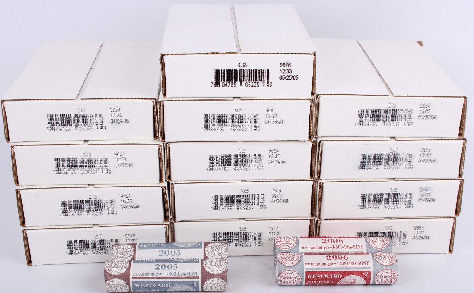 2005 & 2006 U.S. MINT NICKEL BOXES 4U6 & 2X5 (13) (1 of 6)