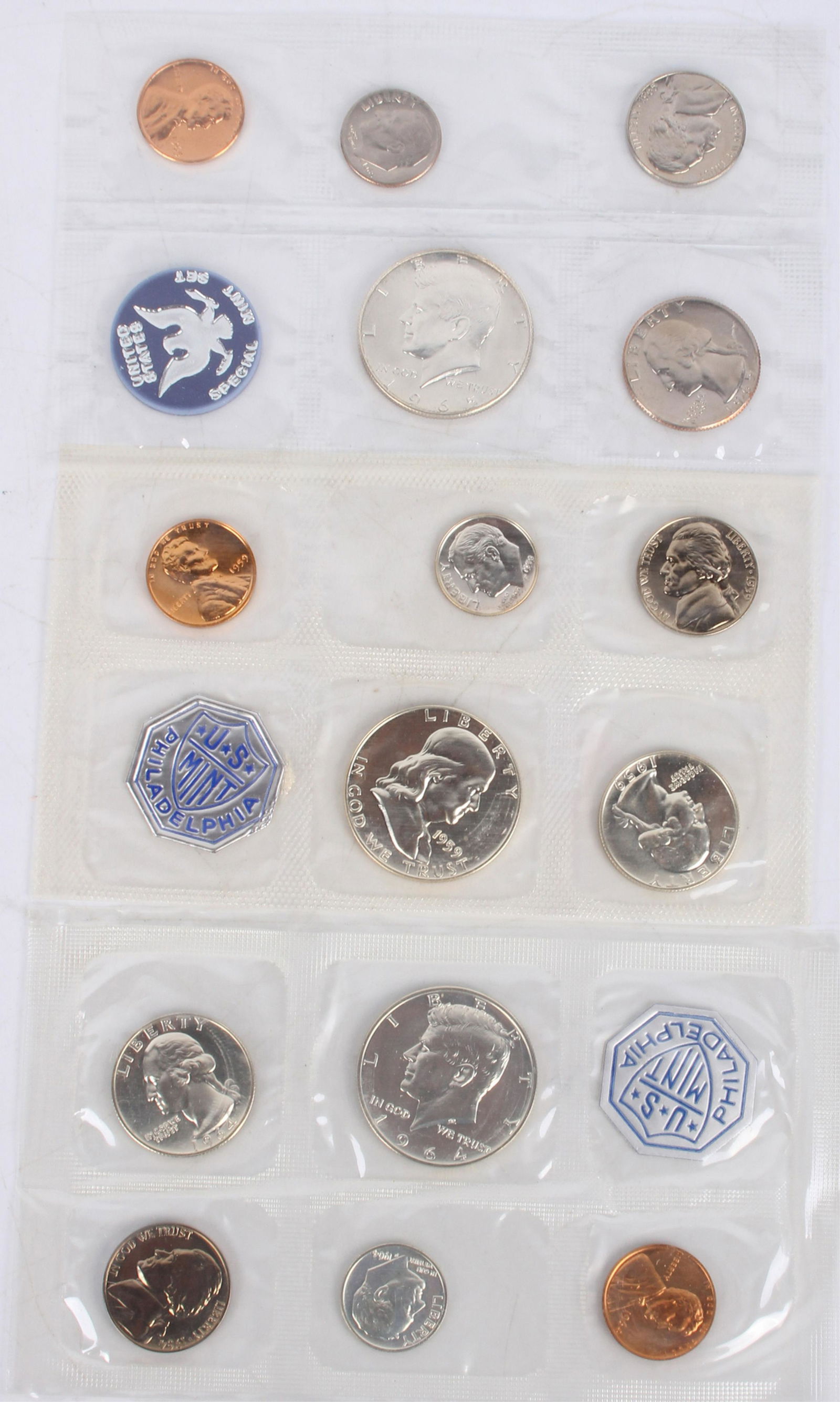 UNITED STATES UNCIRCULATED COIN SETS - LOT OF 3 (1 of 6)