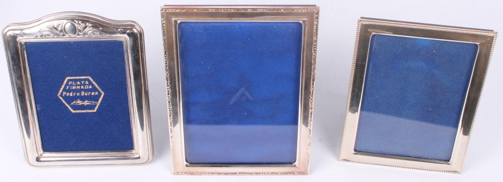 PEDRO DURAN & ALCUDIA STERLING PICTURE FRAMES (3) (1 of 4)