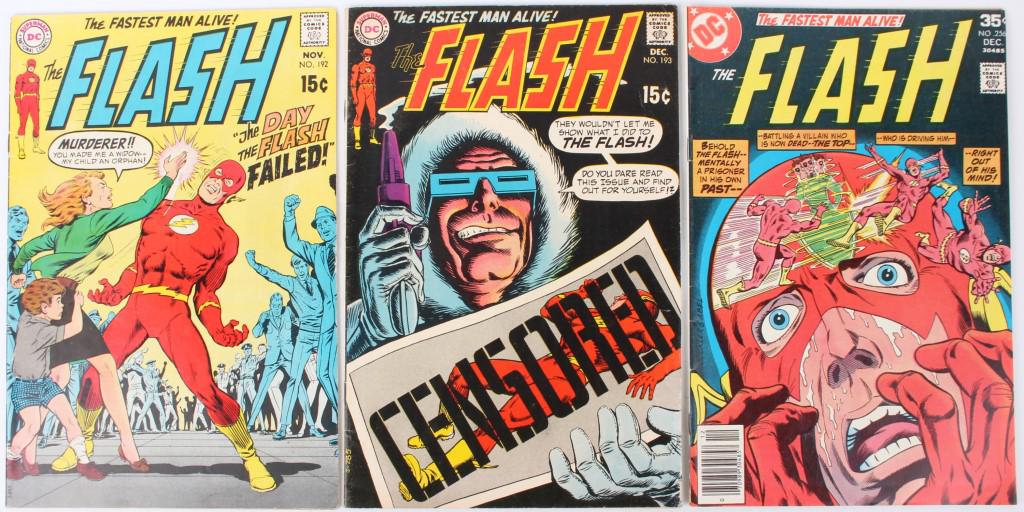 THE FLASH COMIC BOOKS # 192, 193, & 256 GRADED (1 of 9)
