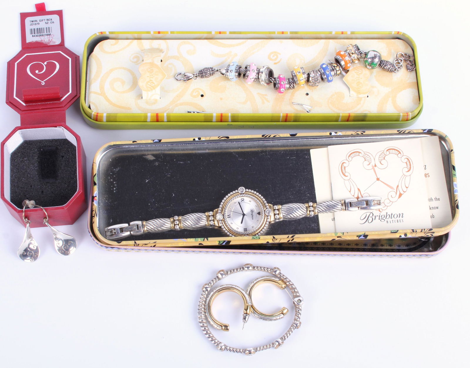 BRIGHTON LADIES JEWELRY & WRISTWATCH - LOT OF 5 (1 of 7)