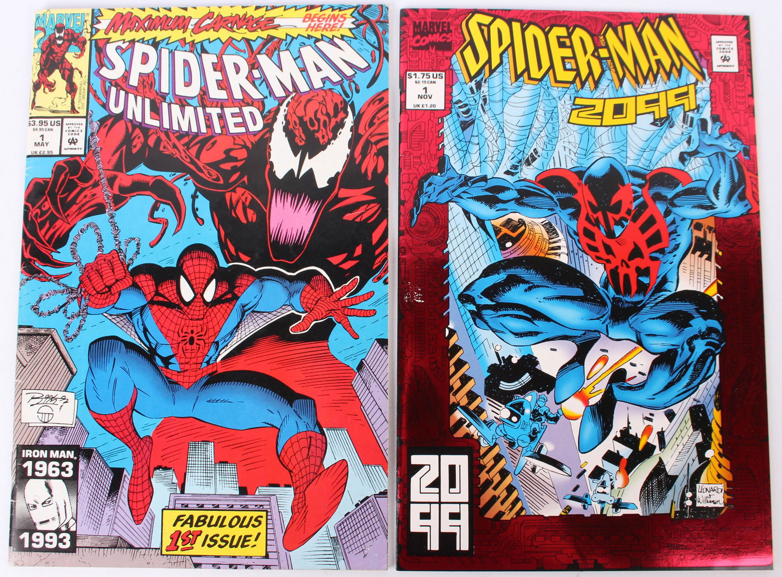 SPIDER-MAN 2099 #1 & SPIDER-MAN UNLIMITED #1 (1 of 17)