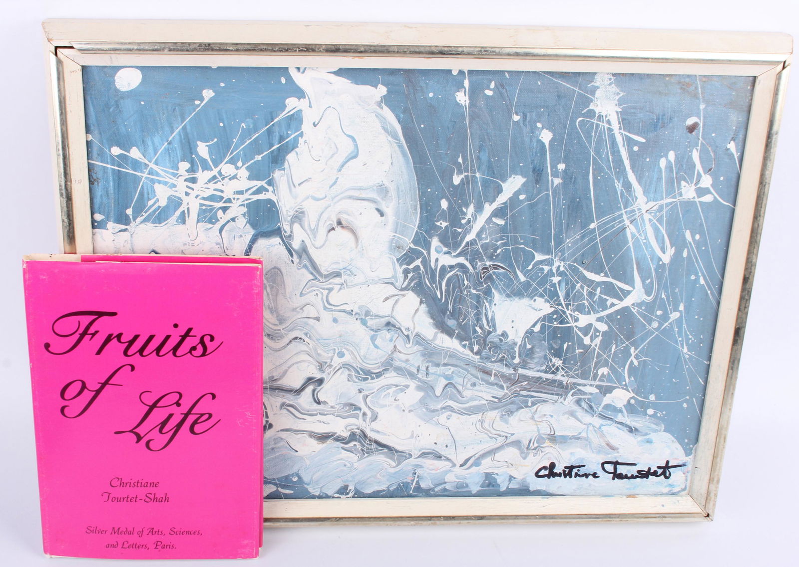 CHRISTIANE TOURTET ABSTRACT ACRYLIC PAINTING (1 of 7)