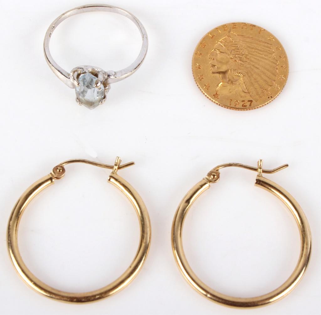 GOLD LOVERS LOT - GOLD INDIAN, 10K RING, & MORE (1 of 7)