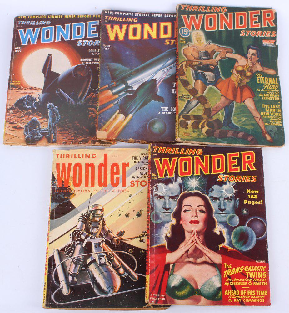 THRILLING WONDER STORIES GOLDEN AGE COMICS (5) (1 of 6)